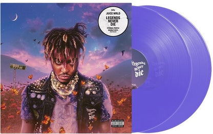 Juice Wrld - Legends Never Die [2LP] (Eternal Purple Vinyl 5 Year Anniversary Edition) [2LP] - album cover