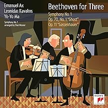 Beethoven For Three: Symphony No. 1/Op. 70 No. 1 'Ghost' / Op. 11 'Gassenhauer' [CD]