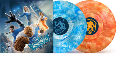 Michael Giacchino - The Fantastic Four: First Steps (Soundtrack) [2LP] (Colored Vinyl) [2LP] - album cover