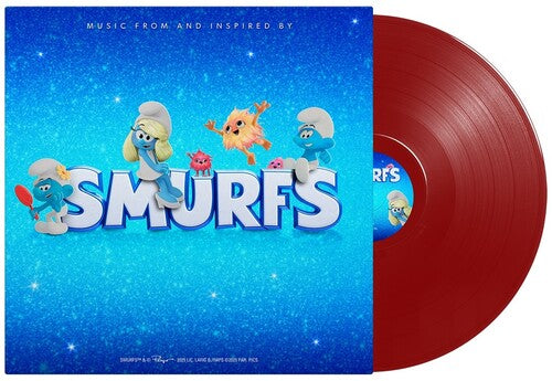 Music From And Inspired By Smurfs (Soundtrack) [LP] (Apple Red Vinyl)