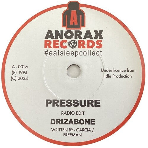 Pressure [7" Vinyl] (Red Vinyl Repress)