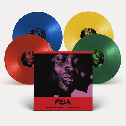 Best Of The Black President [4LP] (Red/Green/Blue/Yellow Colored Vinyl)