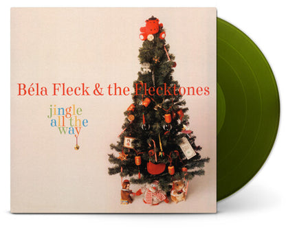 Béla Fleck & The Flecktones — Jingle All the Way [Forest Green LP] — cover artwork