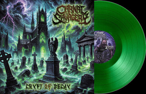 Crypt Of Decay [LP] (Cemetery Green Vinyl)