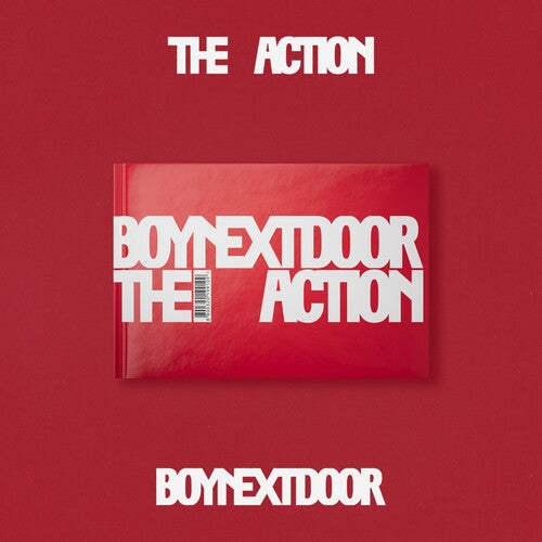 Boynextdoor 5th Ep (The Action) (Play Version) [CD] (96 Page Photobook Photocard Sticker Pop-Up Card Tabloid Poster Photo Print