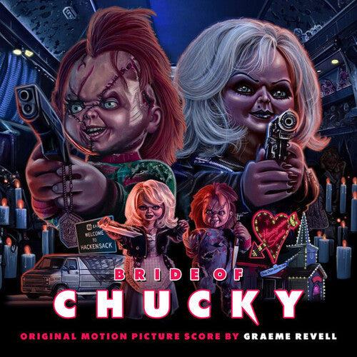 Bride Of Chucky (Score) [2LP] (Lightning Strike Split With Splatter & Cloudy Orange Inferno First Time On Vinyl)