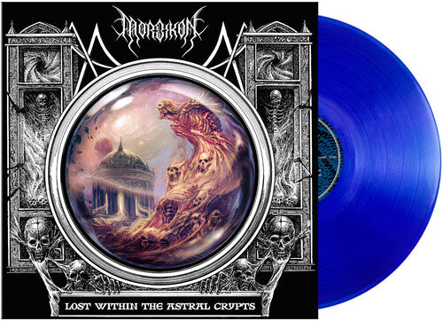 Lost Within The Astral Crypts [LP] (Metallic Blue Vinyl Deluxe Die Cut Jacket Download)