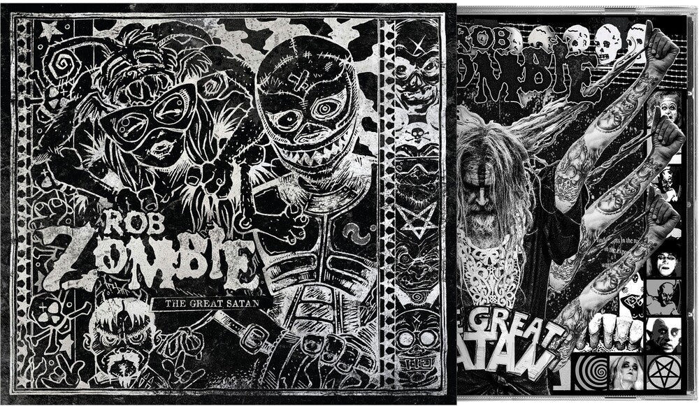Rob Zombie — The Great Satan [CD + O-Card] — CD and packaging