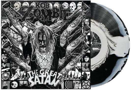 Rob Zombie - The Great Satan [Black & White Marble LP]