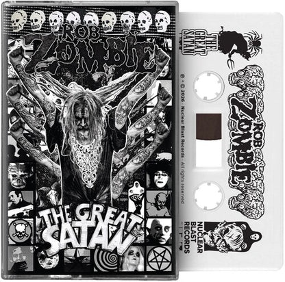 Rob Zombie — The Great Satan [Cassette] — cassette and packaging