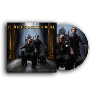 Billy Morrison & Ozzy Osbourne — Gods of Rock N Roll / Crack Cocaine [Picture Disc] — cover artwork