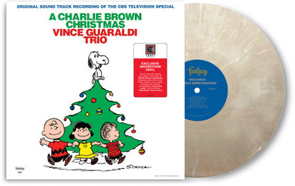 Vince Guaraldi Trio — A Charlie Brown Christmas [Snowstorm LP]; artwork and packaging