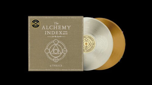 Thrice - The Alchemy Index Vols. 3 & 4: Air & Earth [2LP Milky Clear & Tan 45RPM Vinyl]