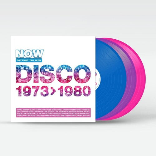 Now That's What I Call An Era Disco: 1973-1980 [3LP] (Blue Violet Pink Vinyl Import)