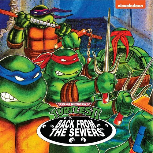 Teenage Mutant Ninja Turtles Ii: Back From The Sewers (Soundtrack) [LP] (Pizza Pie Color In Color Splatter Vinyl)