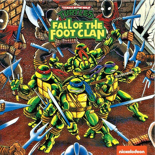 Teenage Mutant Ninja Turtles: Fall Of The Foot Clan (Soundtrack) [LP] (Pizza Pie Color In Color Splatter Vinyl)