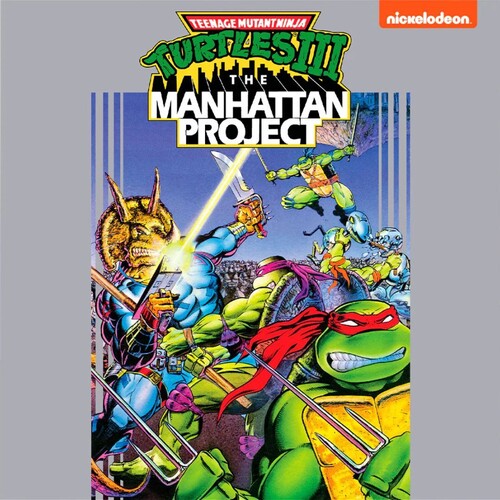 Teenage Mutant Ninja Turtles Iii: The Manhattan Project (Soundtrack) [LP] (Pizza Pie Color In Color Splatter Vinyl)