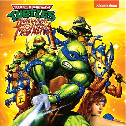 Teenage Mutant Ninja Turtles Tournament Fighters (Soundtrack) [3LP] (Pizza Pie Color In Color Splatter Vinyl)