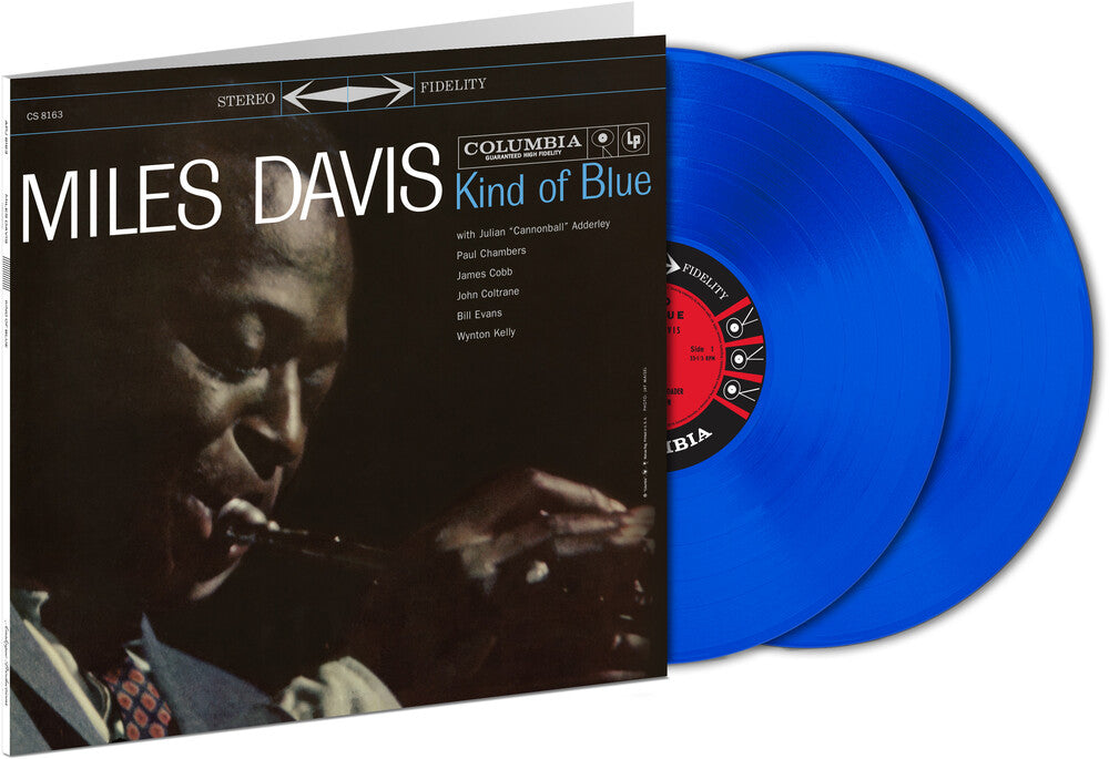 Miles Davis — Kind of Blue [Blue 180g 2LP] — record and packaging