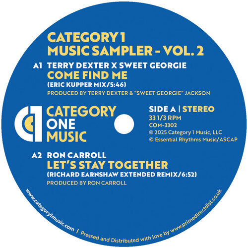 Category 1 Music Sampler Vol. 2 [12"]