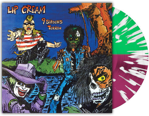 9 Shocks Terror [LP] (Half Green & Half Purple with Splatter Vinyl, limited)