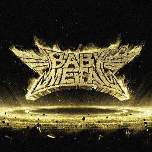 BABYMETAL – METAL RESISTANCE [Gold & Black Splatter 2LP] cover artwork