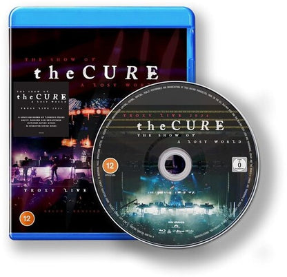 The Cure — The Show of a Lost World: Troxy Live 2024 [Blu-ray]; artwork and packaging