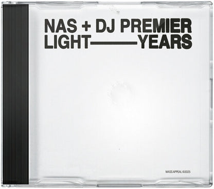 Nas & DJ Premier — Light-Years [CD]; artwork and packaging