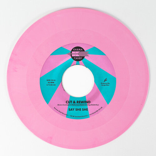 Cut & Rewind / Disco Life [7"] (Pink Vinyl)