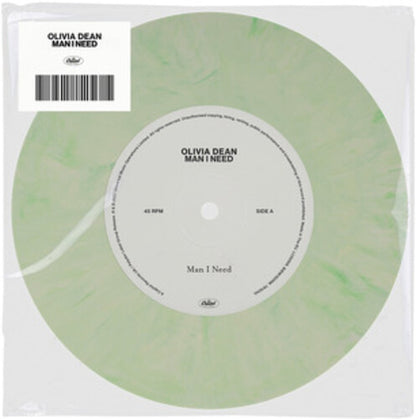 Olivia Dean — Man I Need [Light Green Marble 7-inch] — album artwork