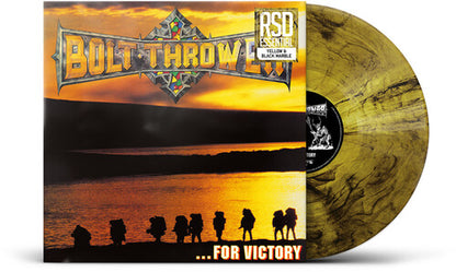 Bolt Thrower — ...For Victory [Yellow & Black Marble LP] — album artwork