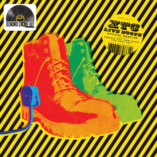 XTC – Live Boots: Live At Emerald City 1981 [RSD 2026 200g 2LP] cover artwork