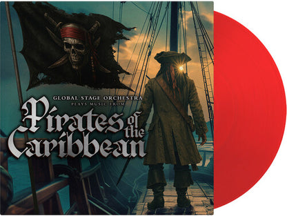 Global Stage Orchestra — Music from The Pirates of the Caribbean [Red 180g LP] — album artwork
