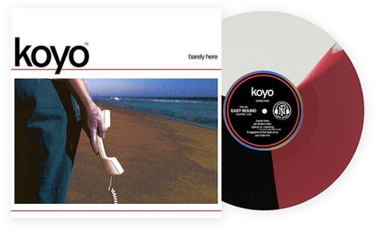 Koyo – Barely Here [Tricolor LP] – album cover and packaging