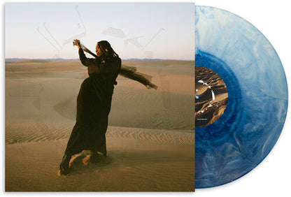 Dua Saleh – Of Earth & Wires [Blue Vinyl] – album cover and packaging