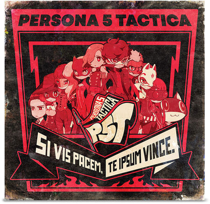 Atlus Sound Team – Persona 5 Tactica [Phantom Thieves 4LP] – album cover and packaging