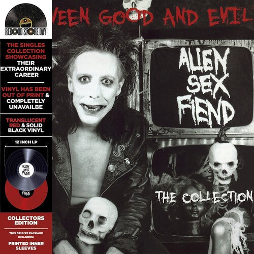 Alien Sex Fiend — Between Good & Evil [Red 2LP] — cover and product artwork