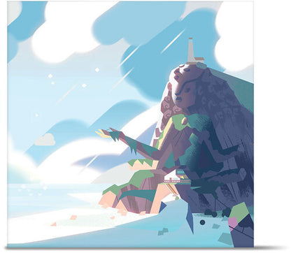 aivi & surasshu – Steven Universe: Season 1 Score [Shades of Quartz 4×10-inch] – album cover and packaging