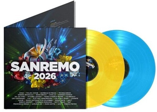 Sanremo 2026 [1 Clear & Yellow & 1 Blue Vinyl 2LP]