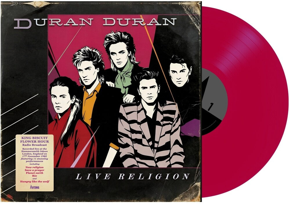 Duran Duran - Live Religion [Ruby Red Vinyl] — album artwork