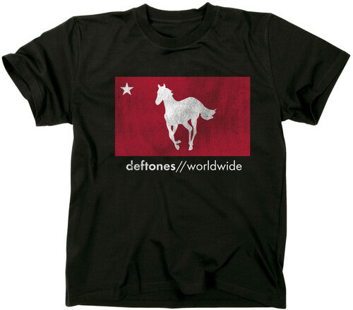 Distressed White Pony [T-Shirt]
