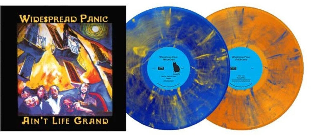 Widespread Panic - Ain't Life Grand [Blue Yellow Orange Swirl 2LP]