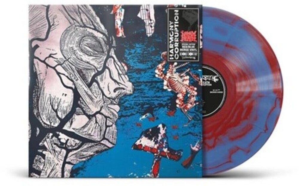Napalm Death - Harmony Corruption [RSD 2026 Blue & Red Merge Vinyl]