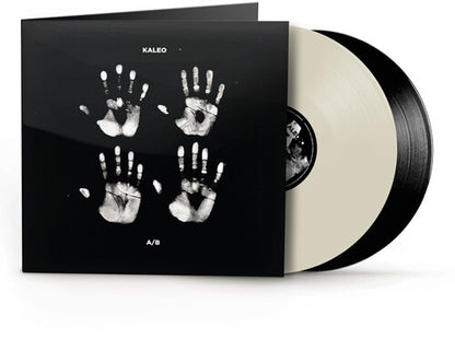 Kaleo - A/B [10th Anniversary Deluxe 2LP White & Black Vinyl] — album cover and product artwork