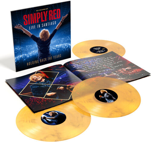 Holding Back The Years: Live In Santiago [3LP Yellow & Black Marble Vinyl]