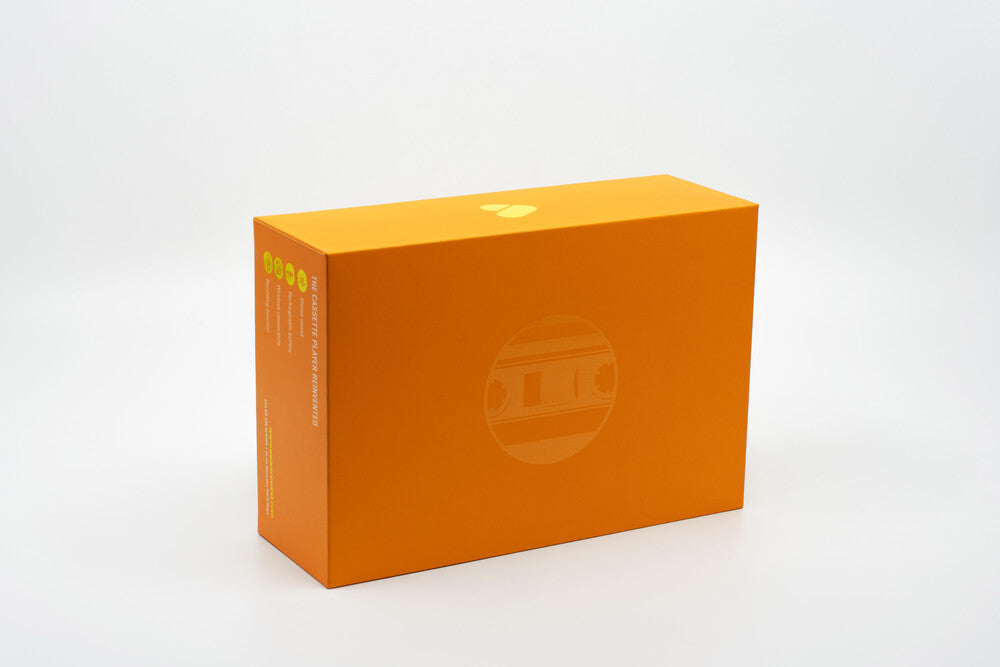 We Are Rewind WE-001 Bluetooth Cassette Player & Recorder - Serge - Orange