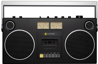 We Are Rewind GB-001 Curtis Bluetooth Boombox Cassette Player & Recorder