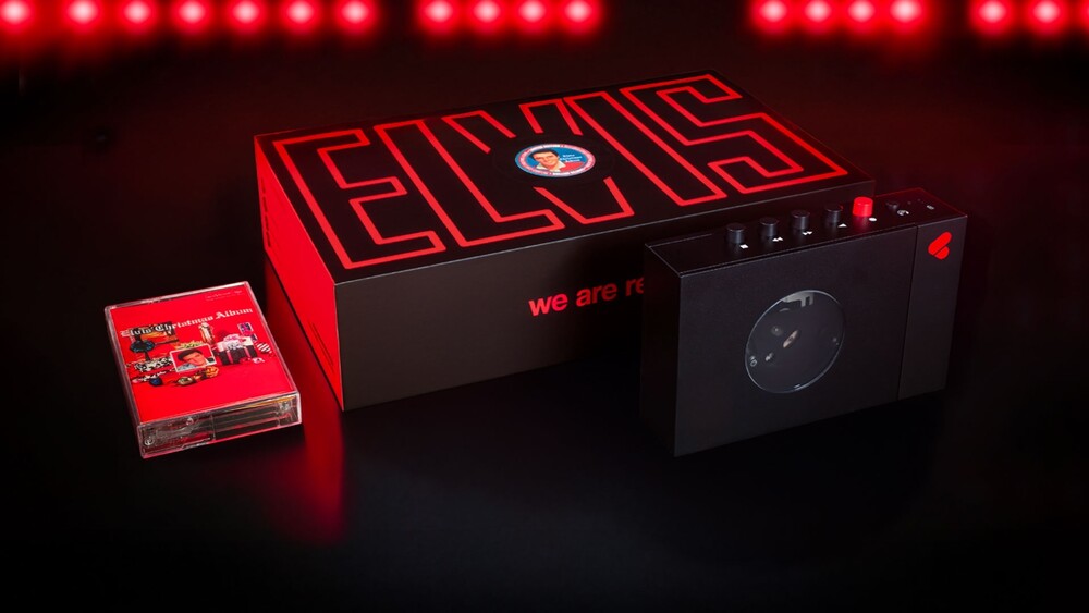 We Are Rewind WE-001 Elvis Edition Bluetooth Cassette Player & Recorder