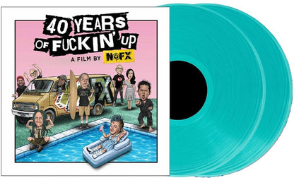 NOFX - 40 Years Of F***in' Up (Original Soundtrack) [Vinyl Voice Turquoise 2LP]