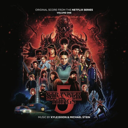 Stranger Things 5 (Original Score) Volume 1 [2LP Upside Down Inter-Dimensional Blue Colored Vinyl]